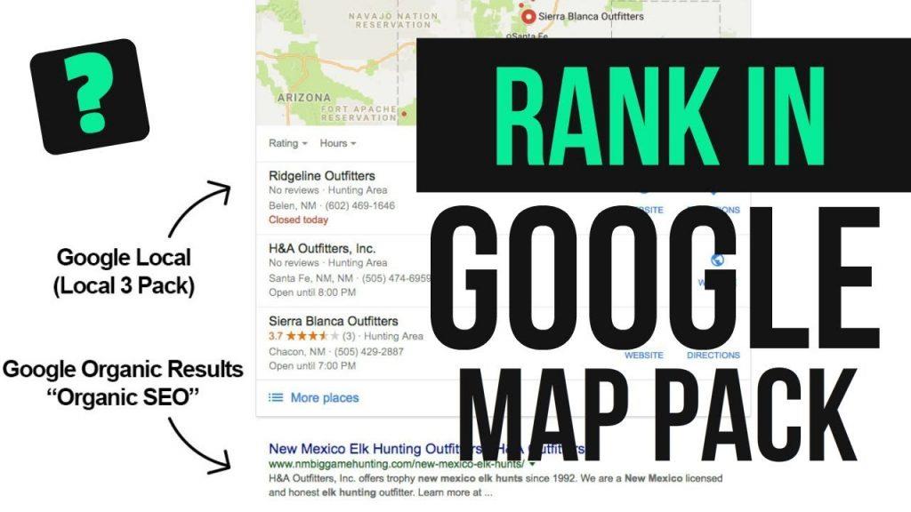 How to Rank in Google Local Map Pack