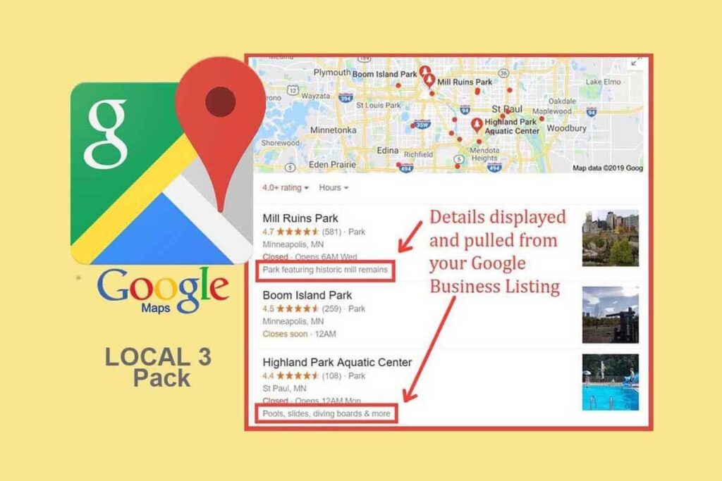 Importance of Google Local Map Pack